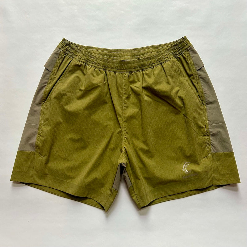 ELV1000 5.5in Hybrid Shorts (Men's / Olive Green）Teton Bros