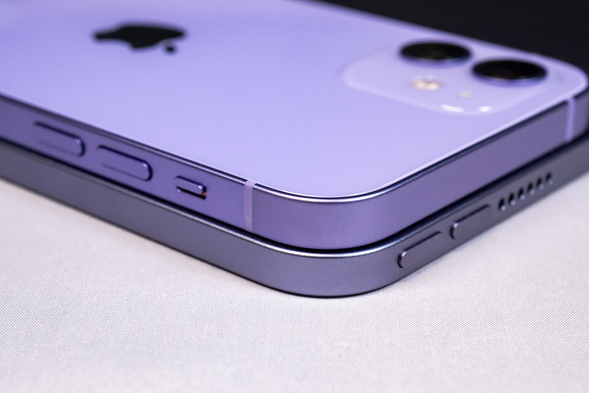 iPhone 12 と iPad mini 6 のパープルの色味 | b's mono-log