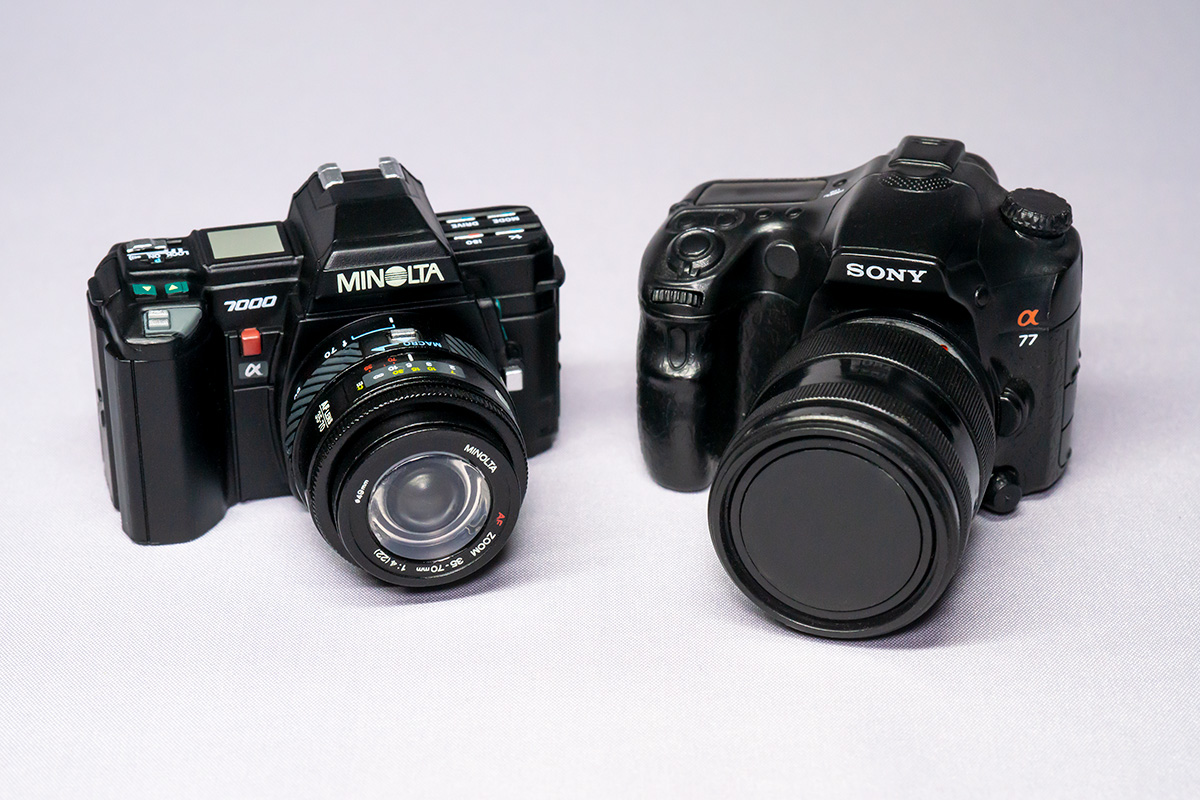 MINOLTA α-7000 ミニチュアカプセルトイ | b's mono-log