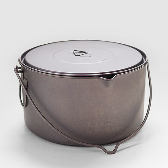 TOAKS Titanium 2000ml Pot with Bail Handle / トークス チタン2000ml