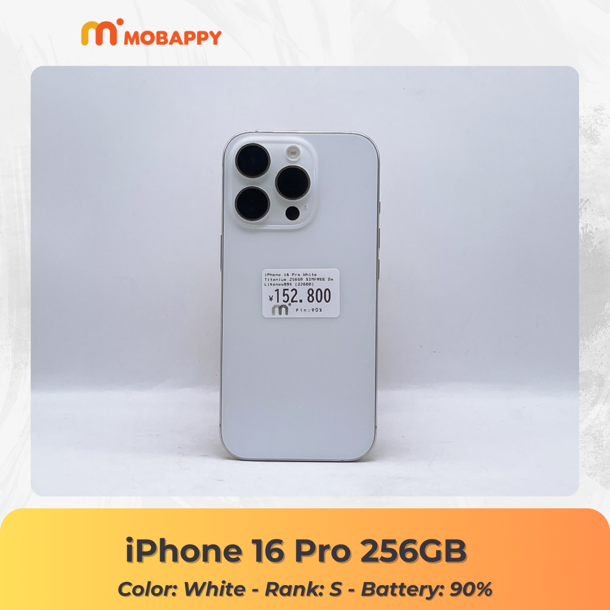 iPhone 15 Pro 256GB White Titanium SIM FREE