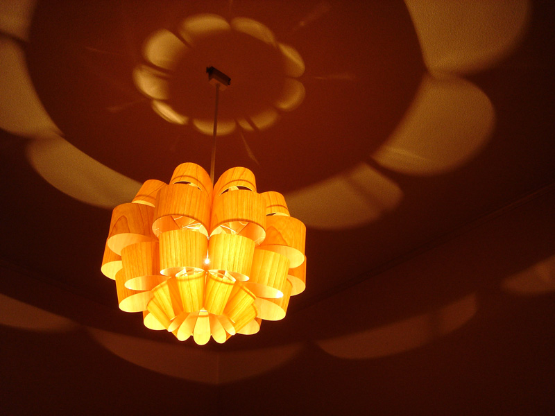 どん2-ウッド DON2-W P.P.Wood Lamp Shade 【照明作家 谷俊幸】