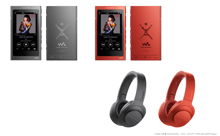 劇場版 SAOとハイレゾ対応ウォークマンとヘッドホン販売開始！ | mora