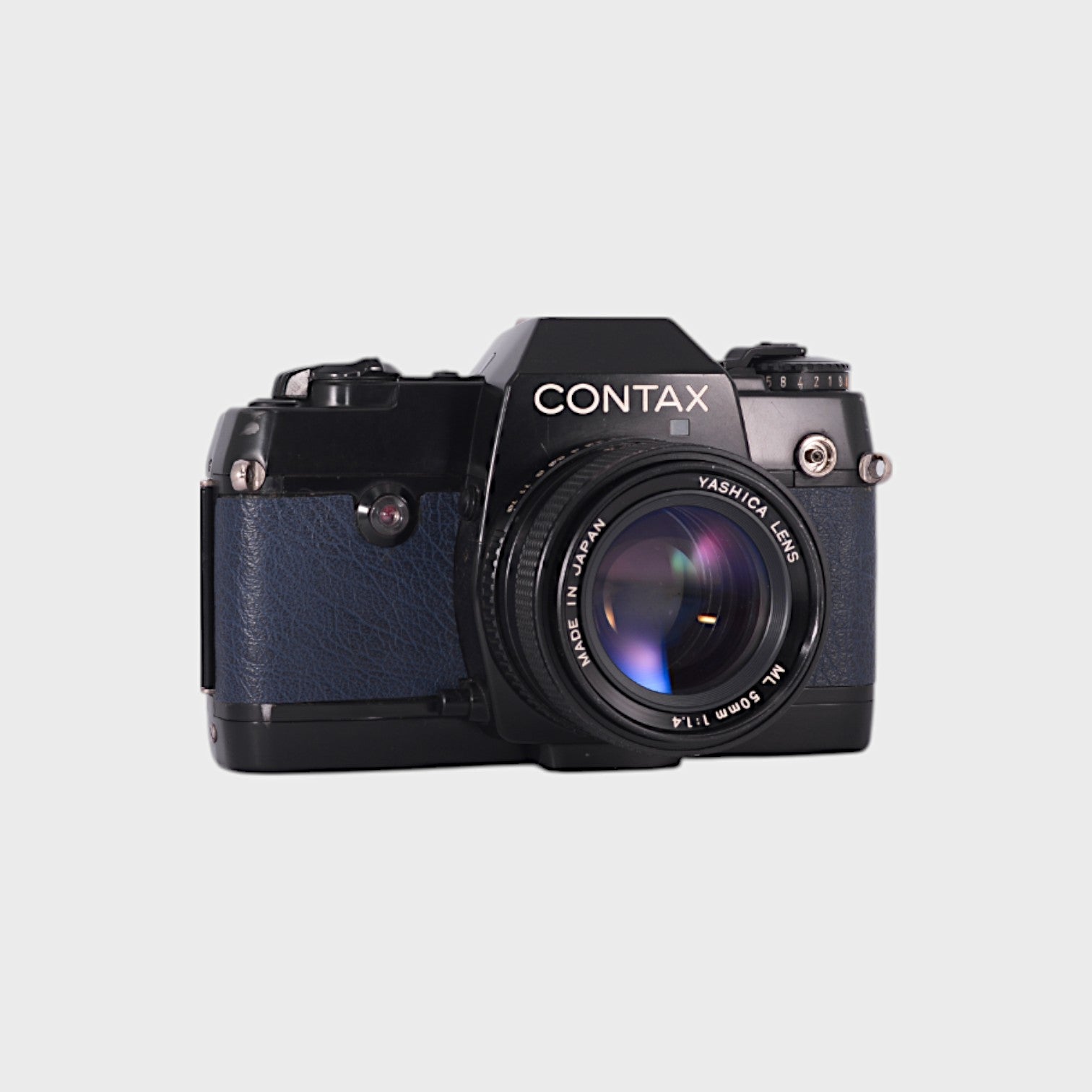 Contax 137 MA Quartz 35mm SLR film camera with 50mm f1.4 lens