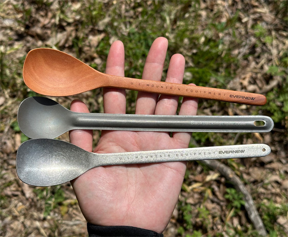 EVERNEW：スパチュラのチタンタイプ: 自転車とアウトドアライフ（遊び）