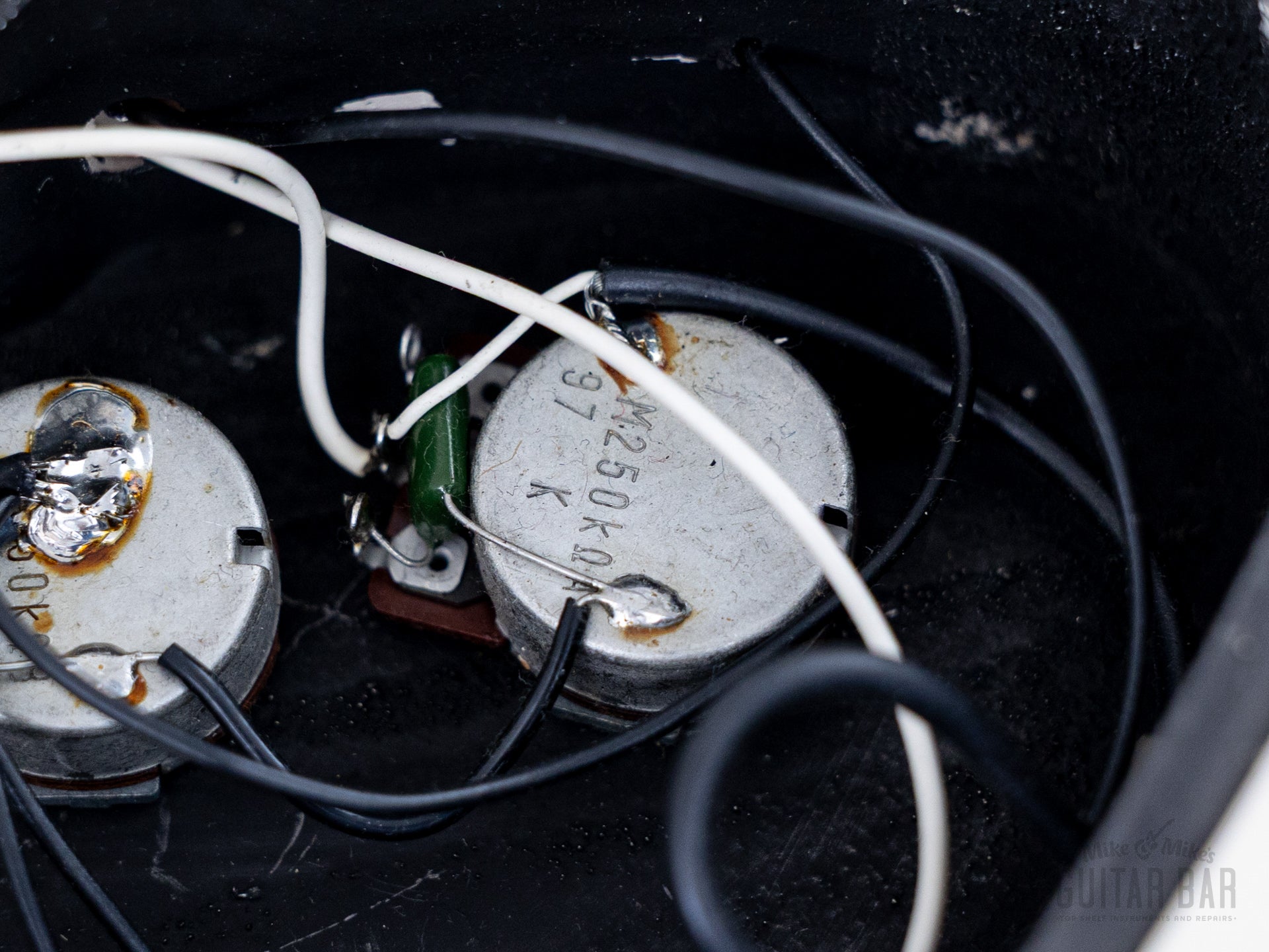 1989 BC Rich Mockingbird Bass MB-857 Vintage PJ Bass Snow White, Japan