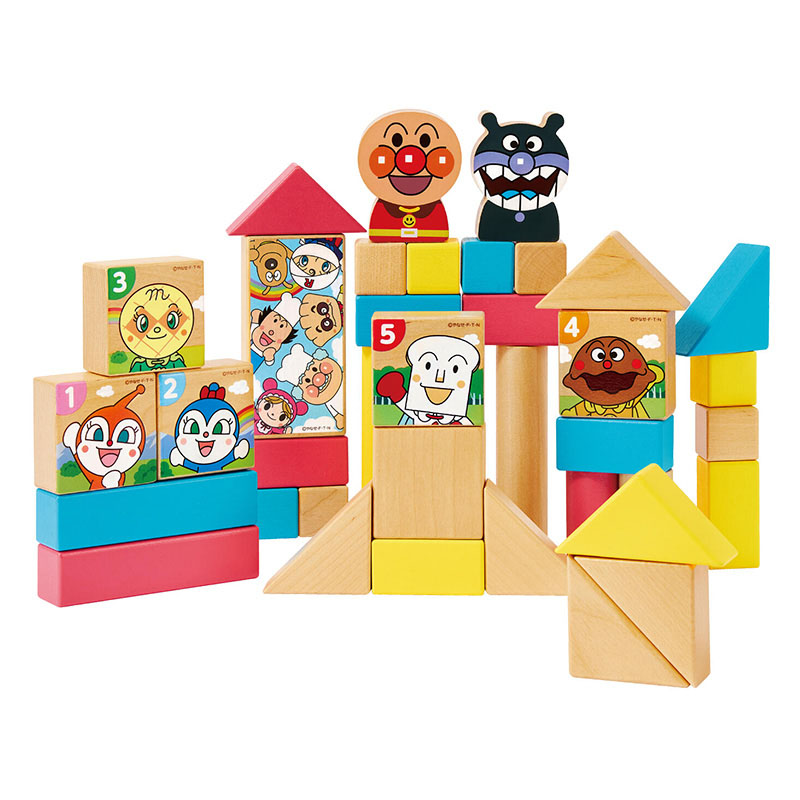 アンパンマン 天才脳筒入りつみ木 ｜ ミスターマックスオンラインストア