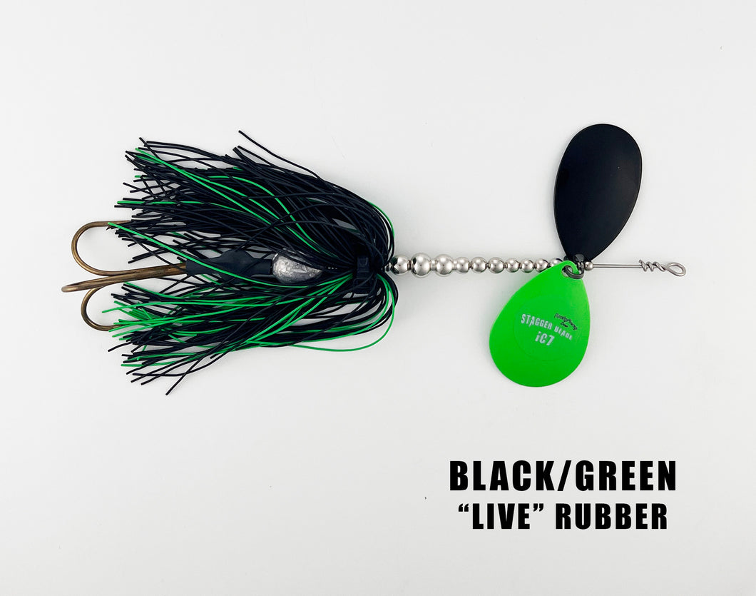 IC7 Stagger Blade Bucktail – MuskyFrenzy Lures