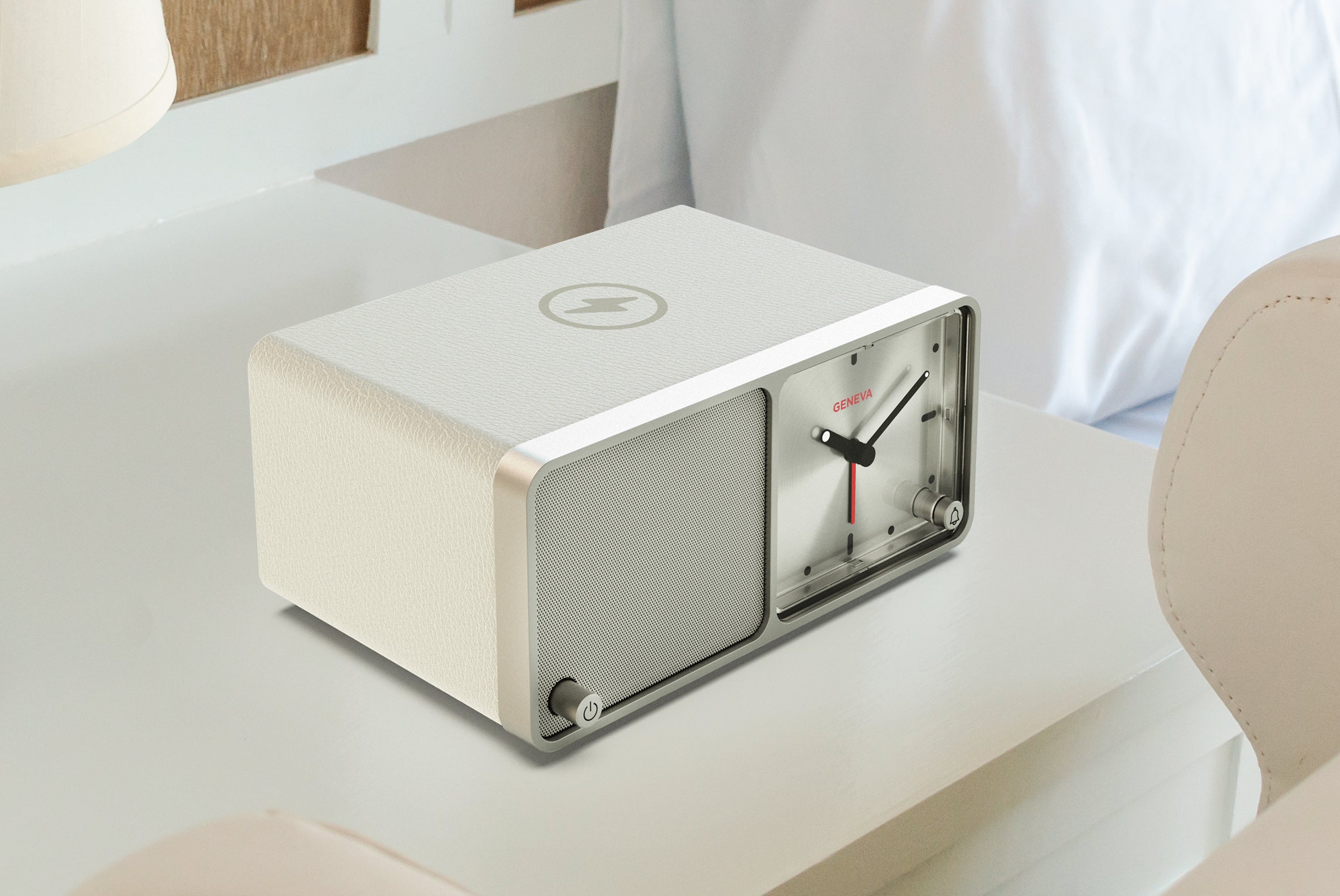 GENEVA TIME(ジェネバタイム) | クロック付きBluetoothスピーカー – MUWHAT