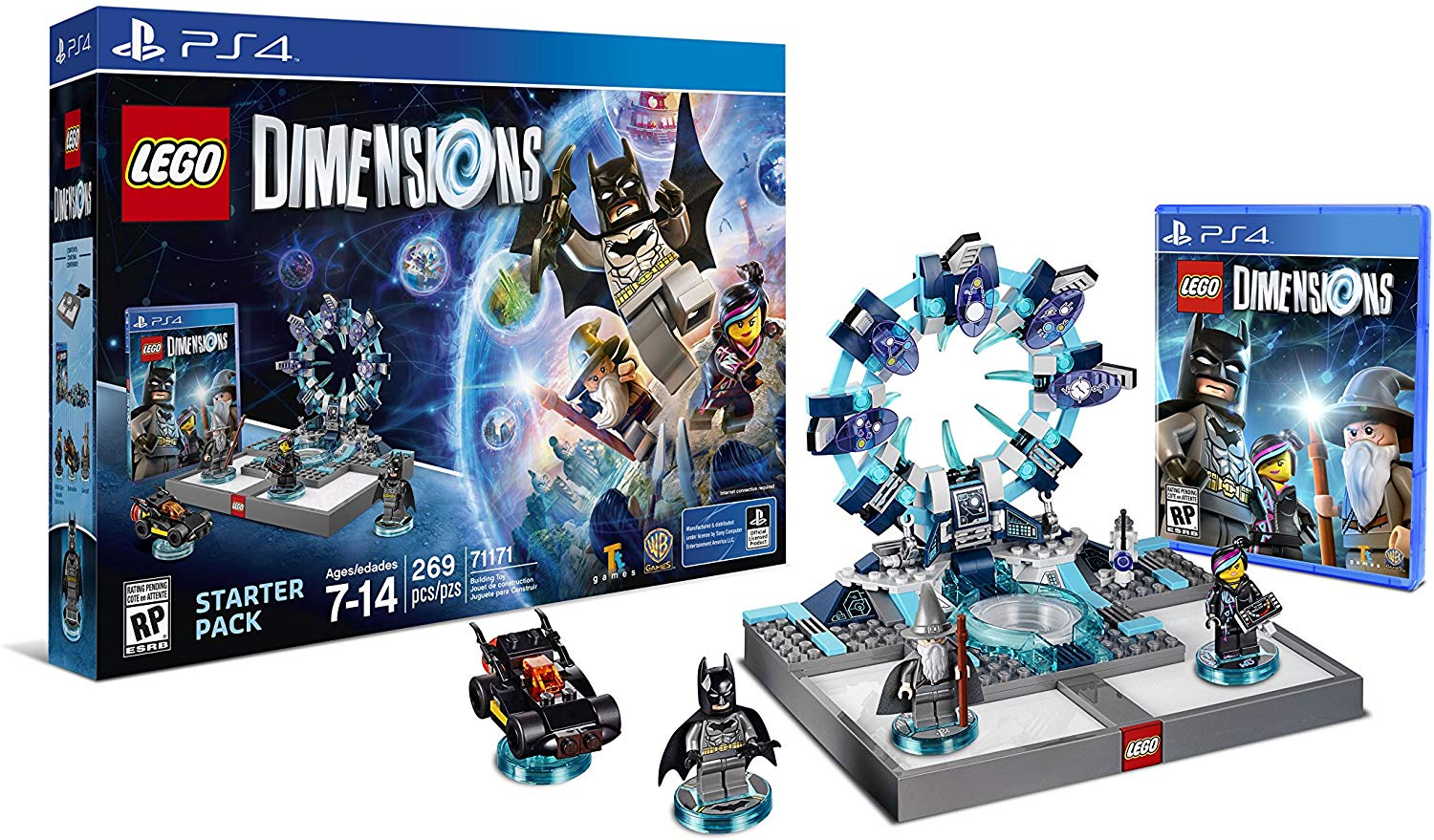 LEGO Dimensions Starter Pack - 269 Piece Building Kit [PlayStation