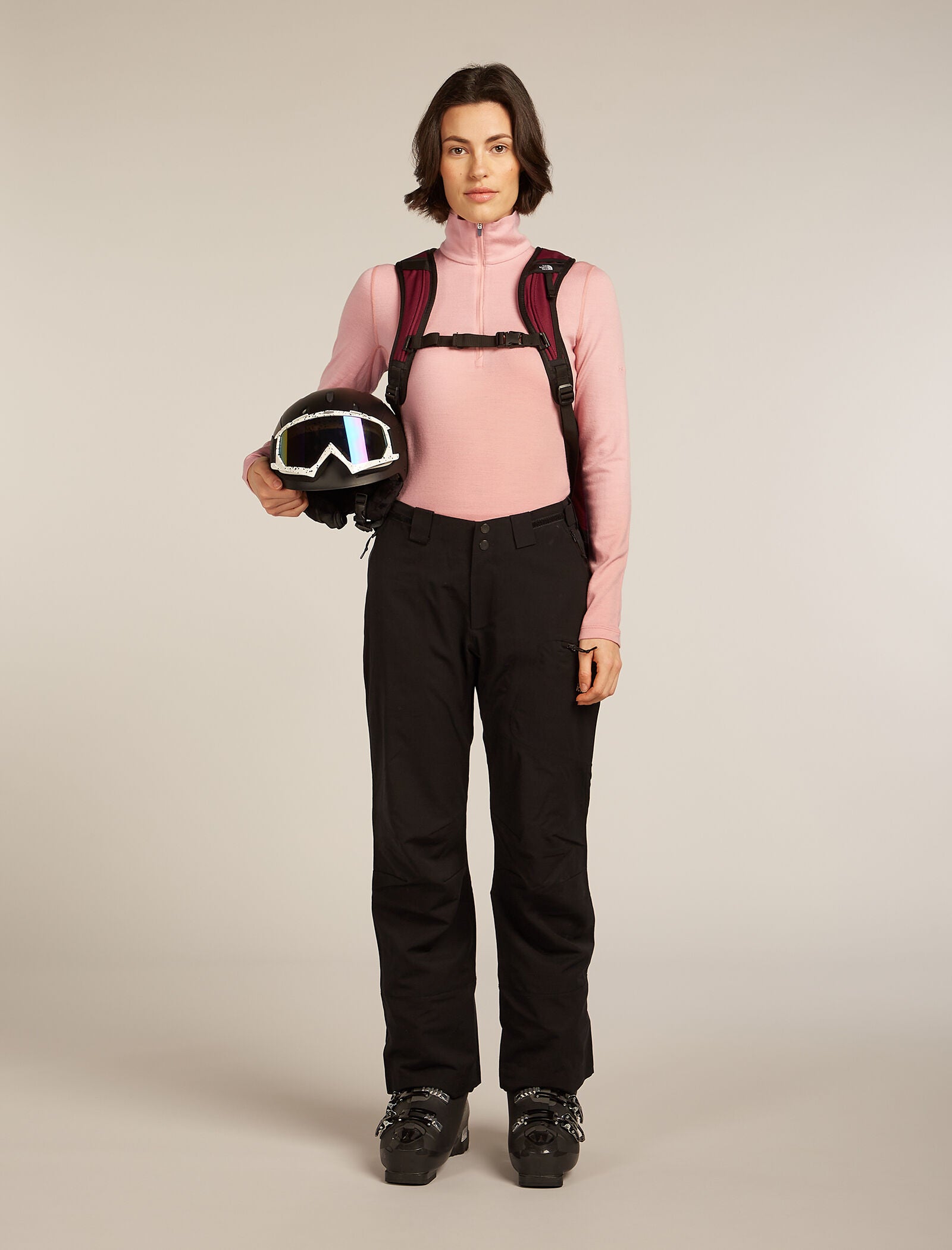 Women's Merino 260 Tech Long Sleeve Half Zip Thermal Top| icebreaker