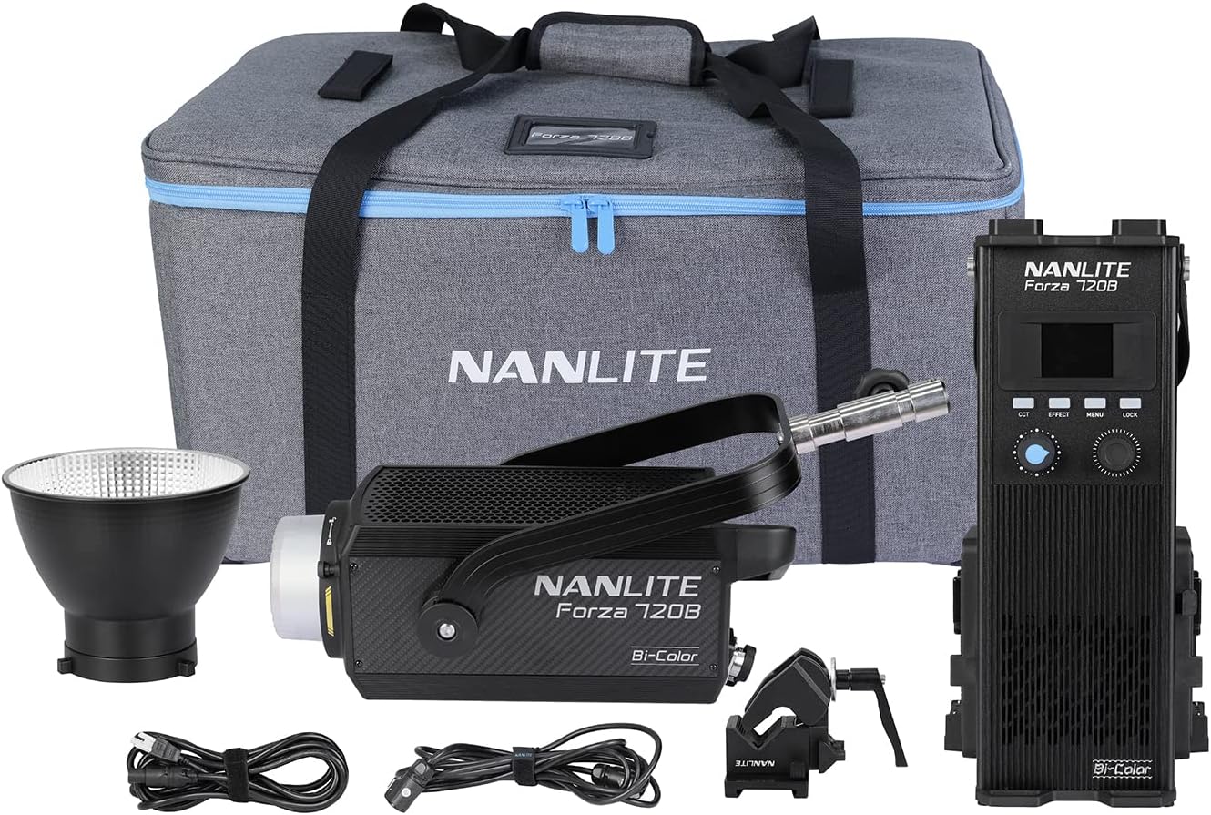 NANLITE Forza 720B LEDスポットライト バイカラー 出力800W – NANLITE