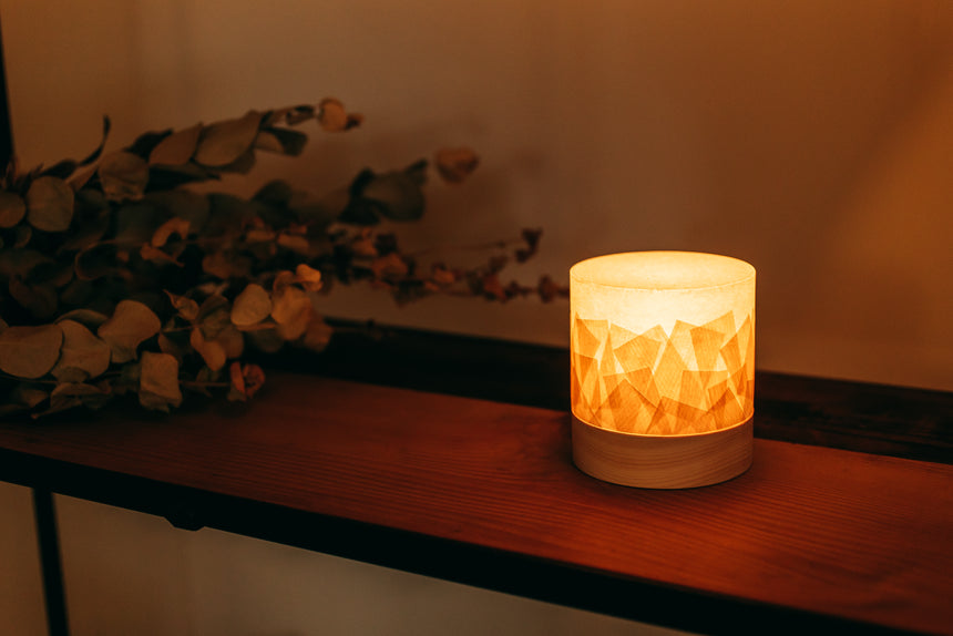 送料無料】あかり工房吉野の「吉野ひのきのLEDコードレスミニランプ