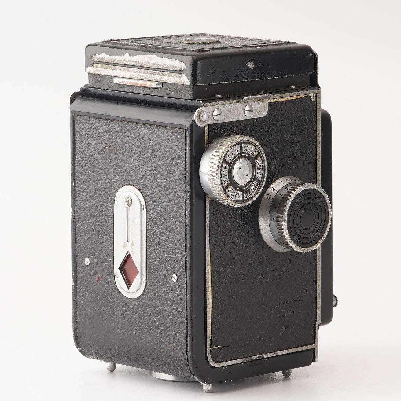 ヤシカ Yashica YashicaFlex 旧B型 / Tomioka Tri-Lausar 80mm F3.5