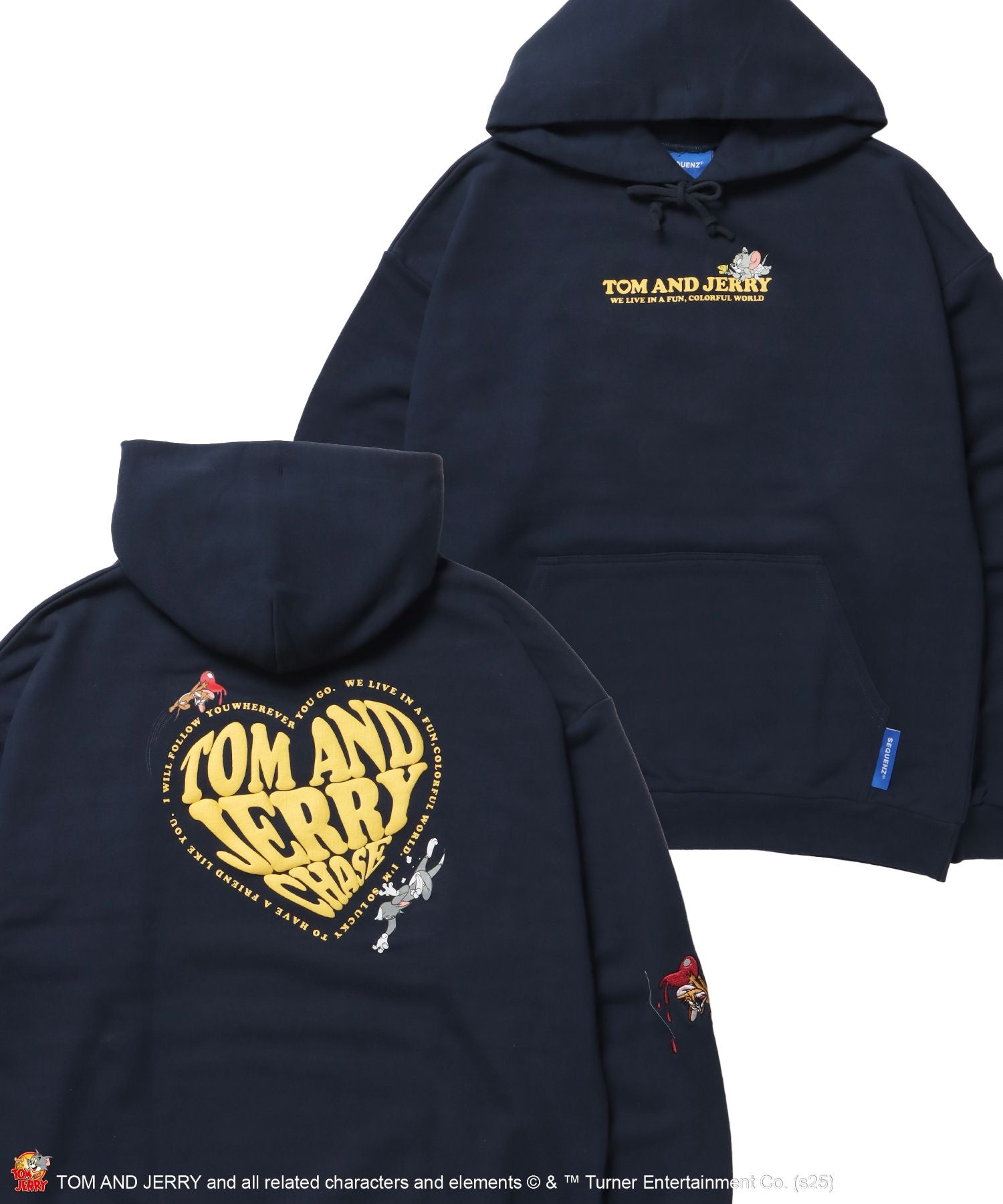 SEQUENZ（シークエンズ）】TJ HEART LOGO P/K / プルパーカー フーディ