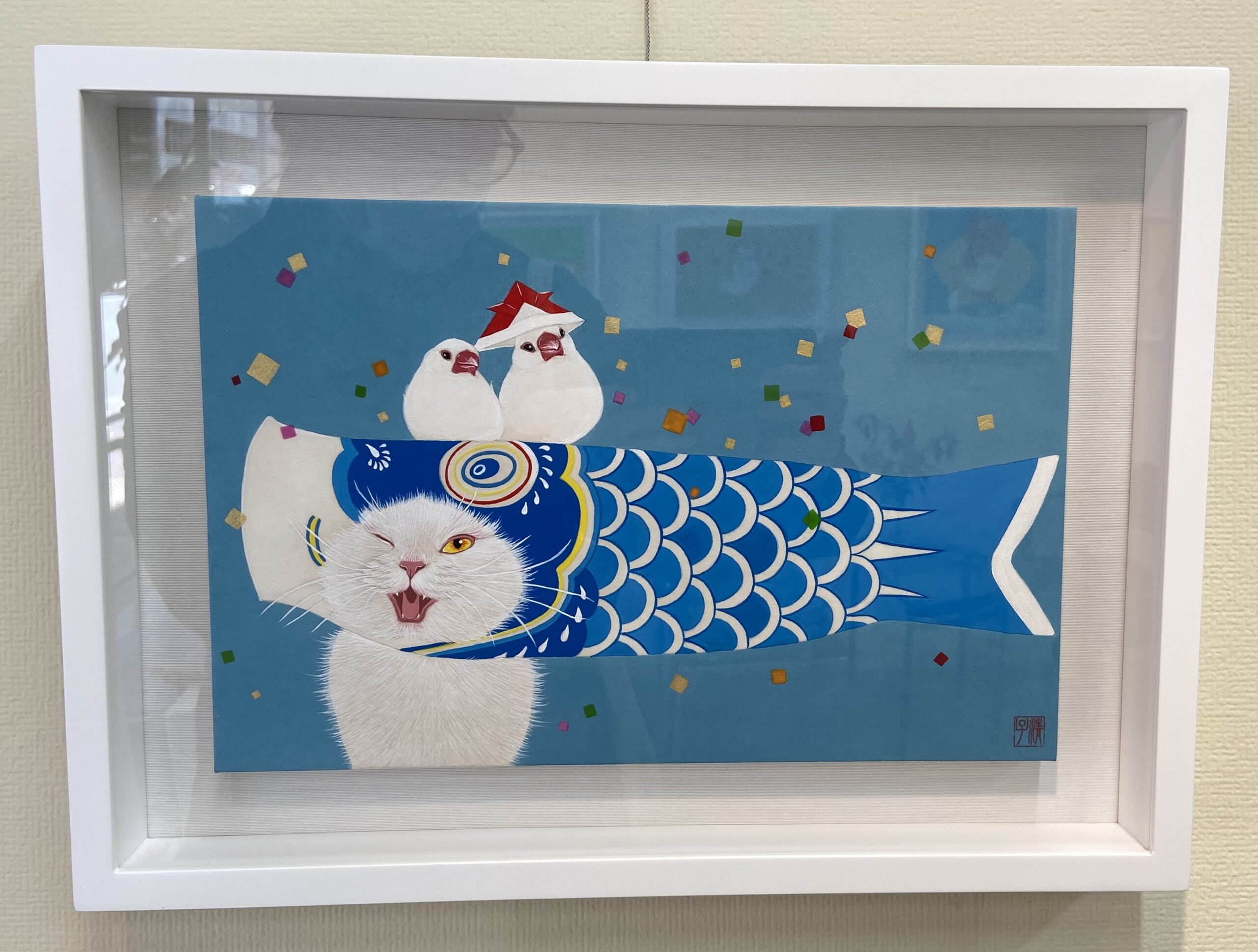 美術のなかの猫たち 猫尽くし12ヶ月 伊藤清子2025カレンダー原画展