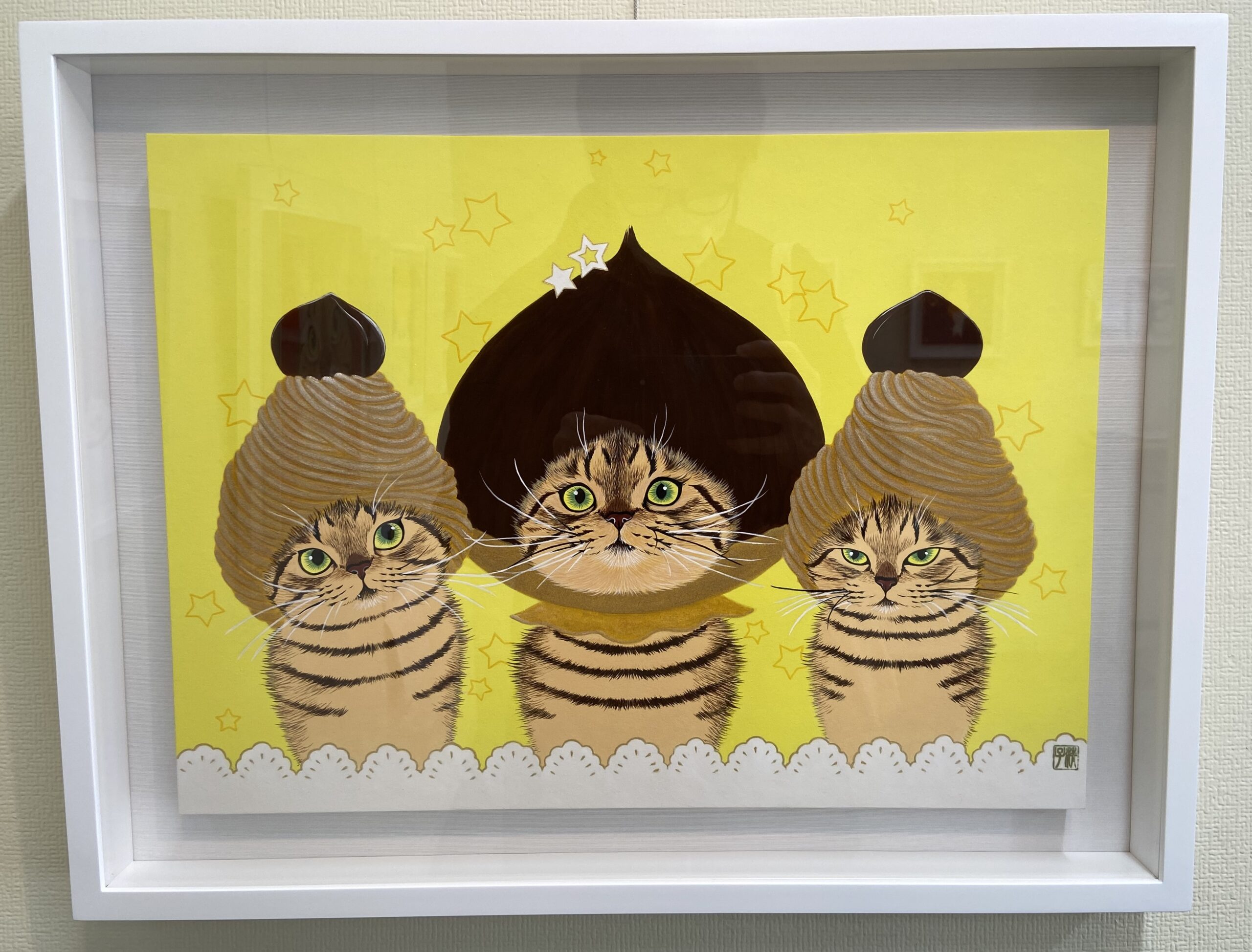 美術のなかの猫たち 猫尽くし12ヶ月 伊藤清子2025カレンダー原画展