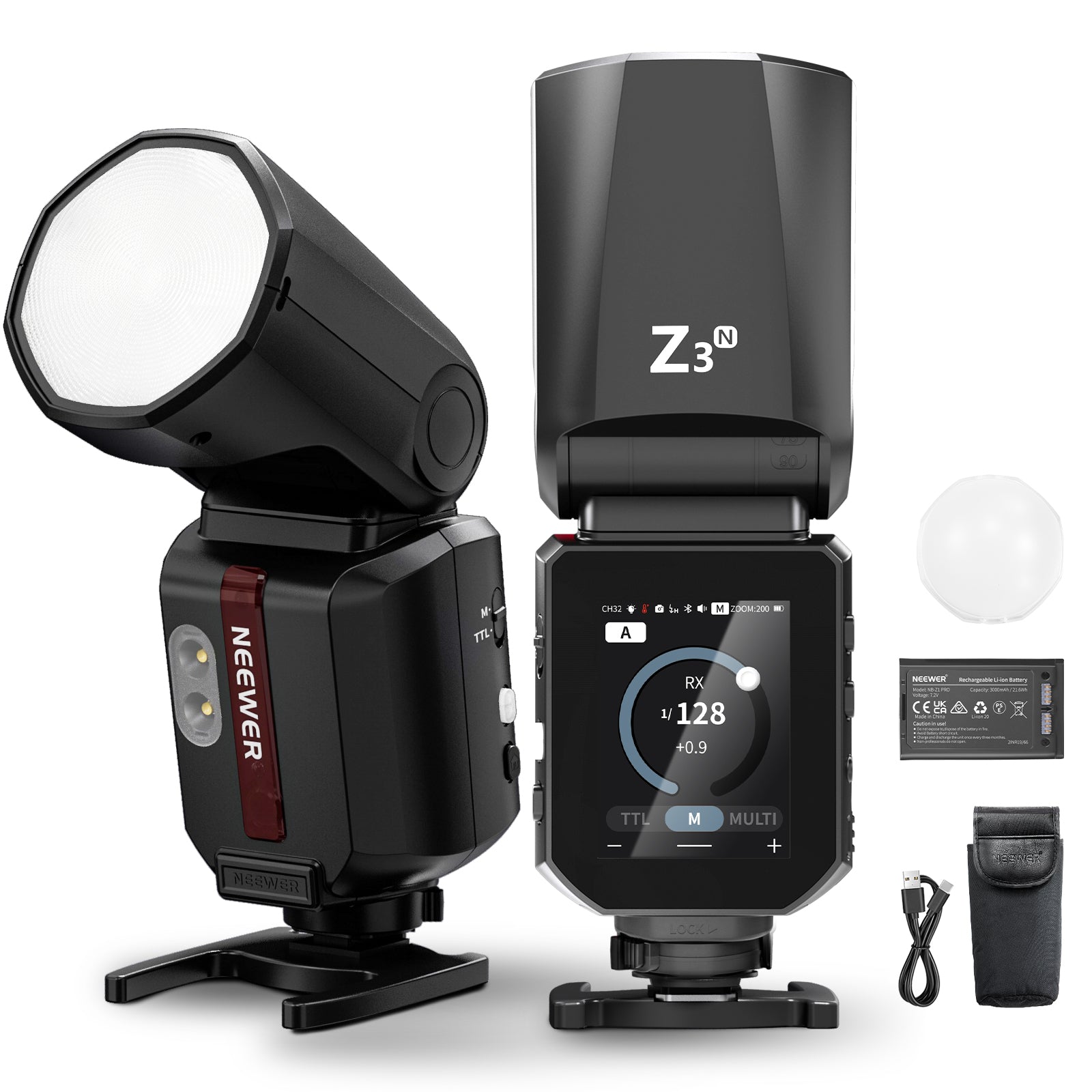 NEEWER Z3 100Ws 2.4G TTL ラウンドヘッド フラッシュストロボ – NEEWER.JP