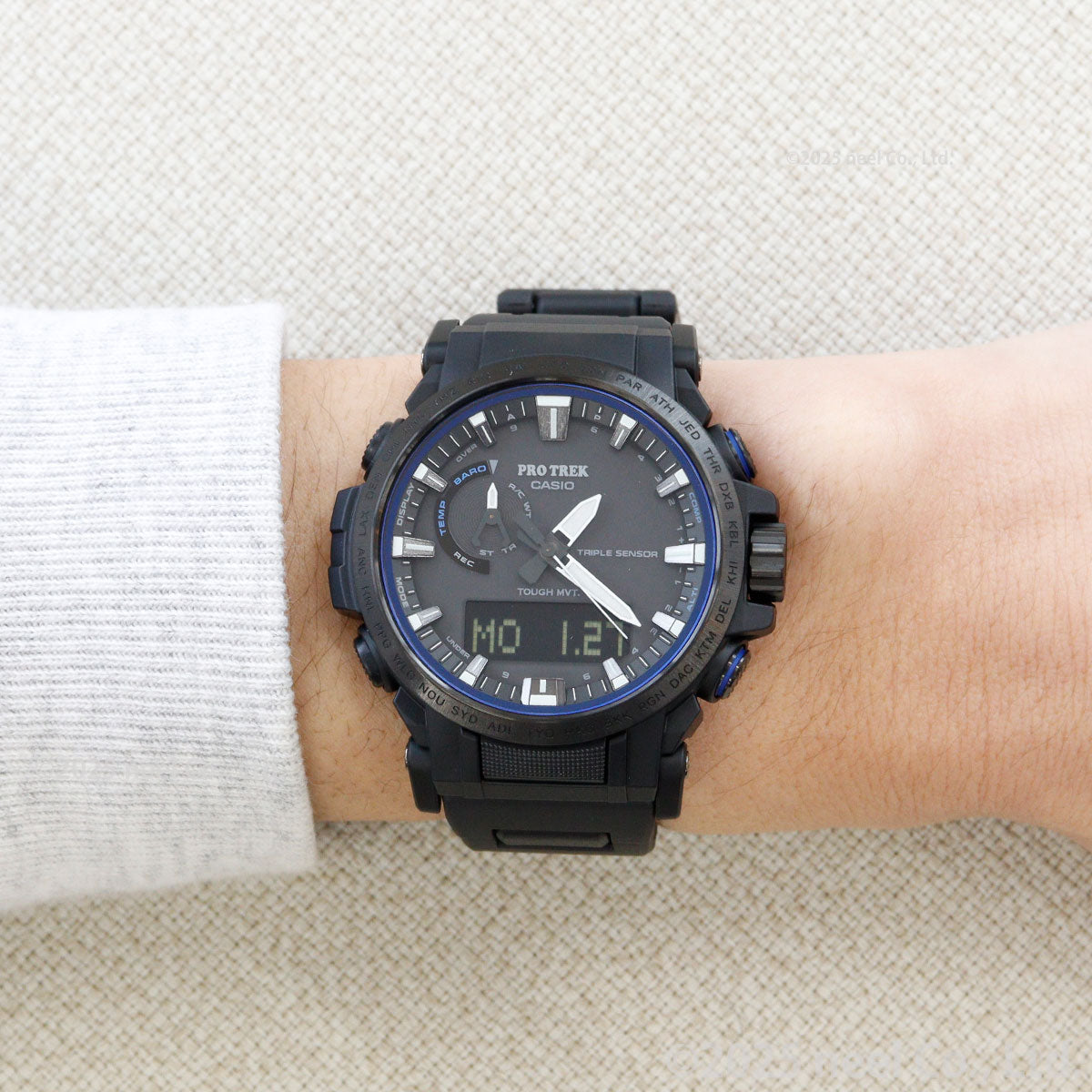 カシオ プロトレック CASIO PRO TREK 電波 ソーラー 腕時計 メンズ