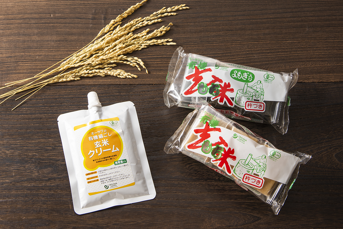 特集 | 心とカラダによりそう玄米 「オーサワの有機絹ごし玄米クリーム