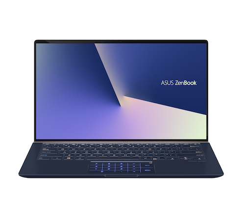ASUS、テンキー機能搭載タッチパッドを備えた14型ノートPC「ZenBook 14
