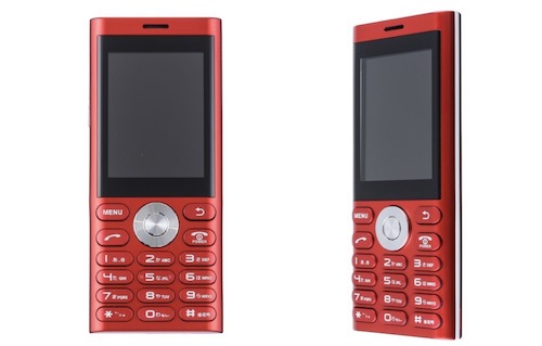 通話とSMSだけ、SIMフリーケータイ「un.mode phone 01」 - 7,480円