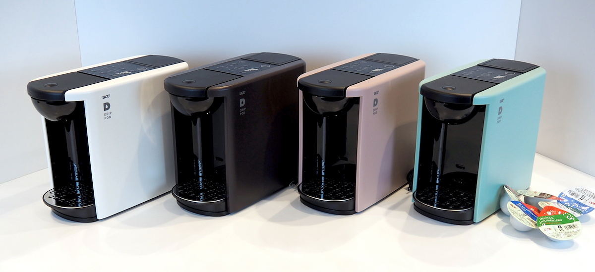 UCCの新コーヒーメーカー「ドリップポッド DP3」で淹れたコーヒーが