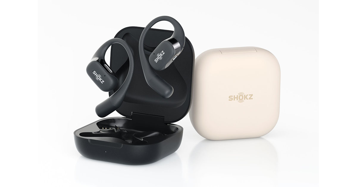 Shokz、オープン型で音漏れも抑えるワイヤレスイヤホン「OpenFit