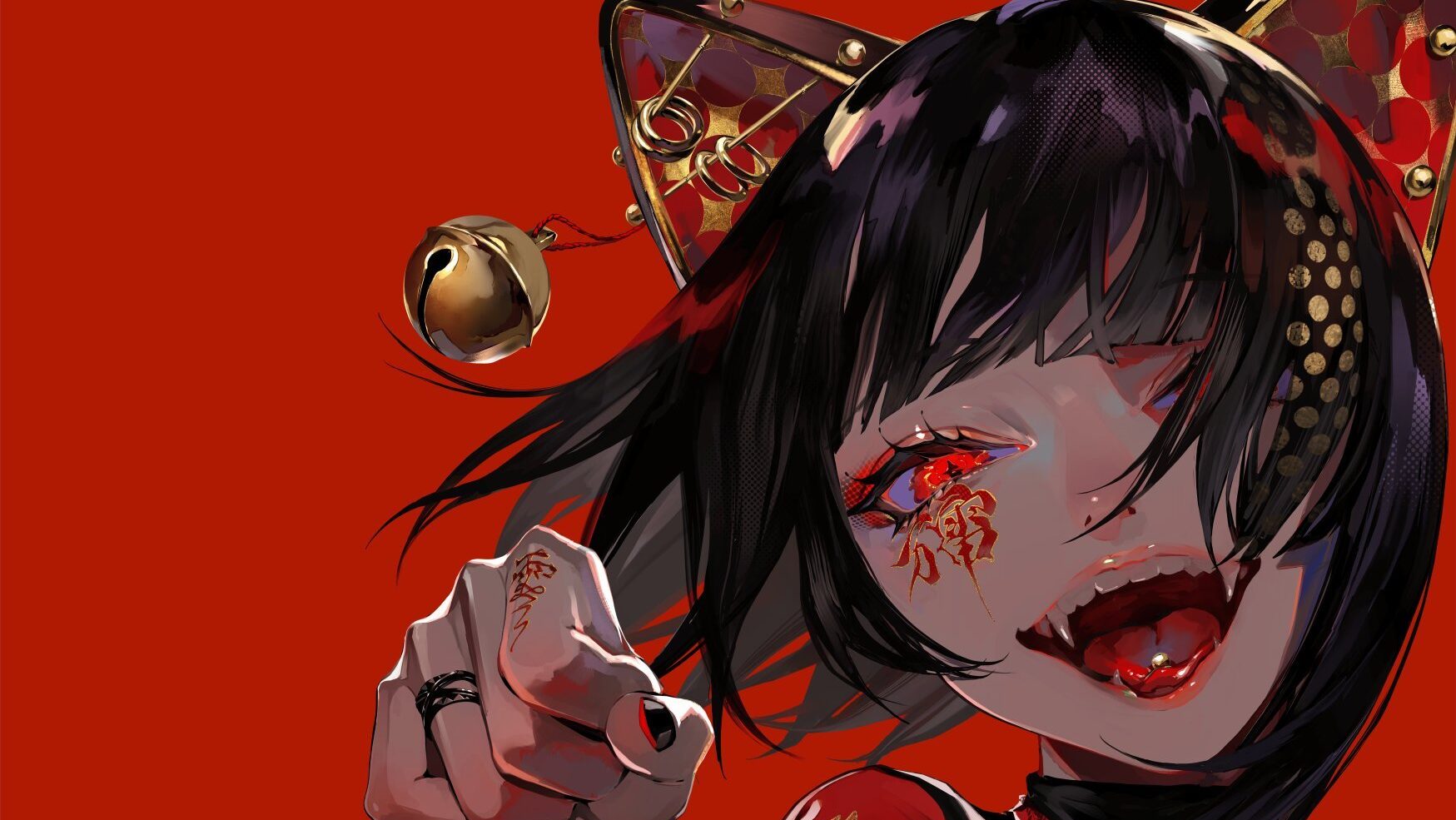 LAM 個展 千客万雷 限定グッズ デスクマット プレイマット 雷電 個展の