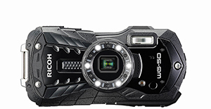 アウトドア撮影を手軽に楽しめるコンパクトデジタルカメラ「RICOH WG