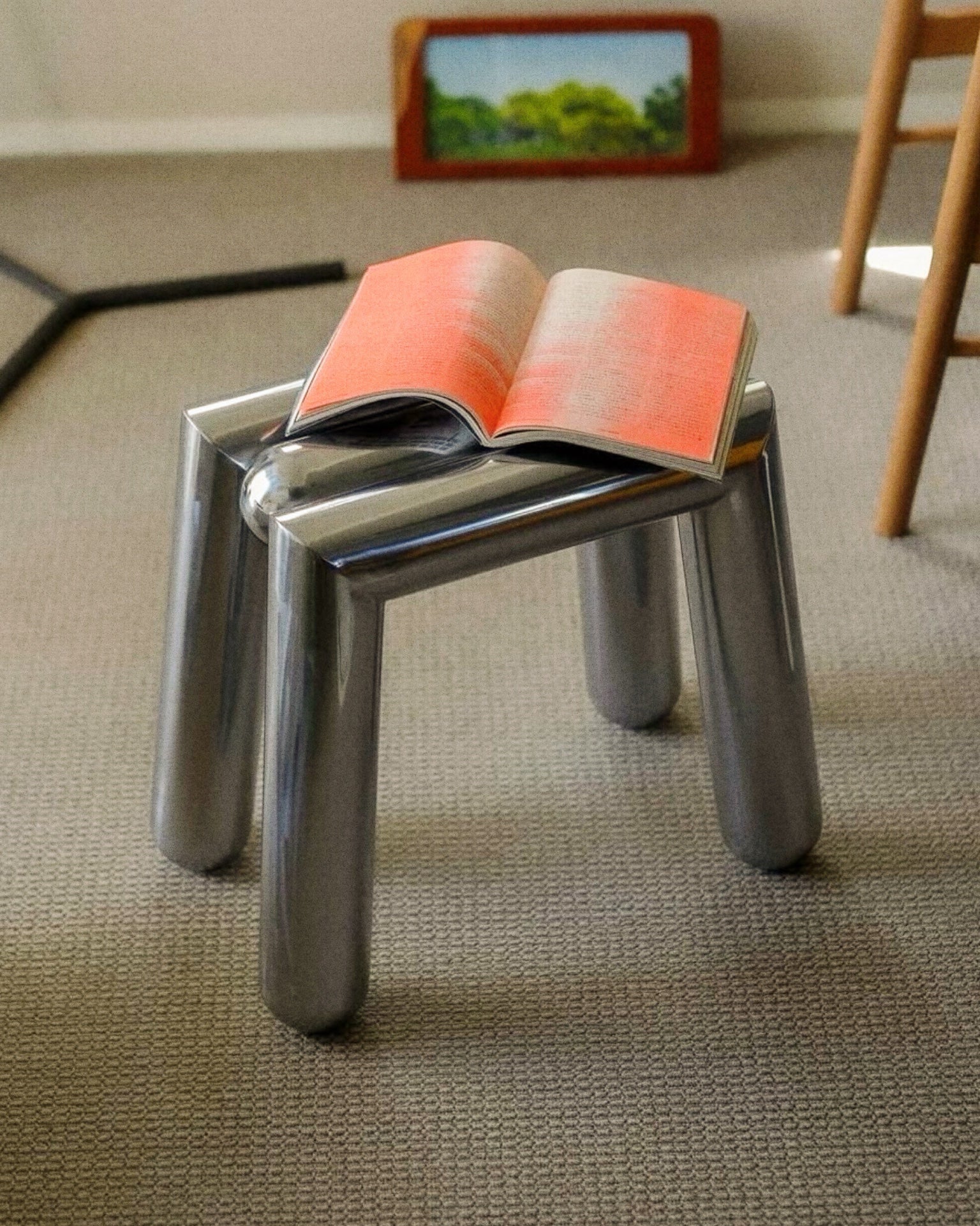 最短翌日配送】Walker Chair ウォーカーチェア ステンレスチェア