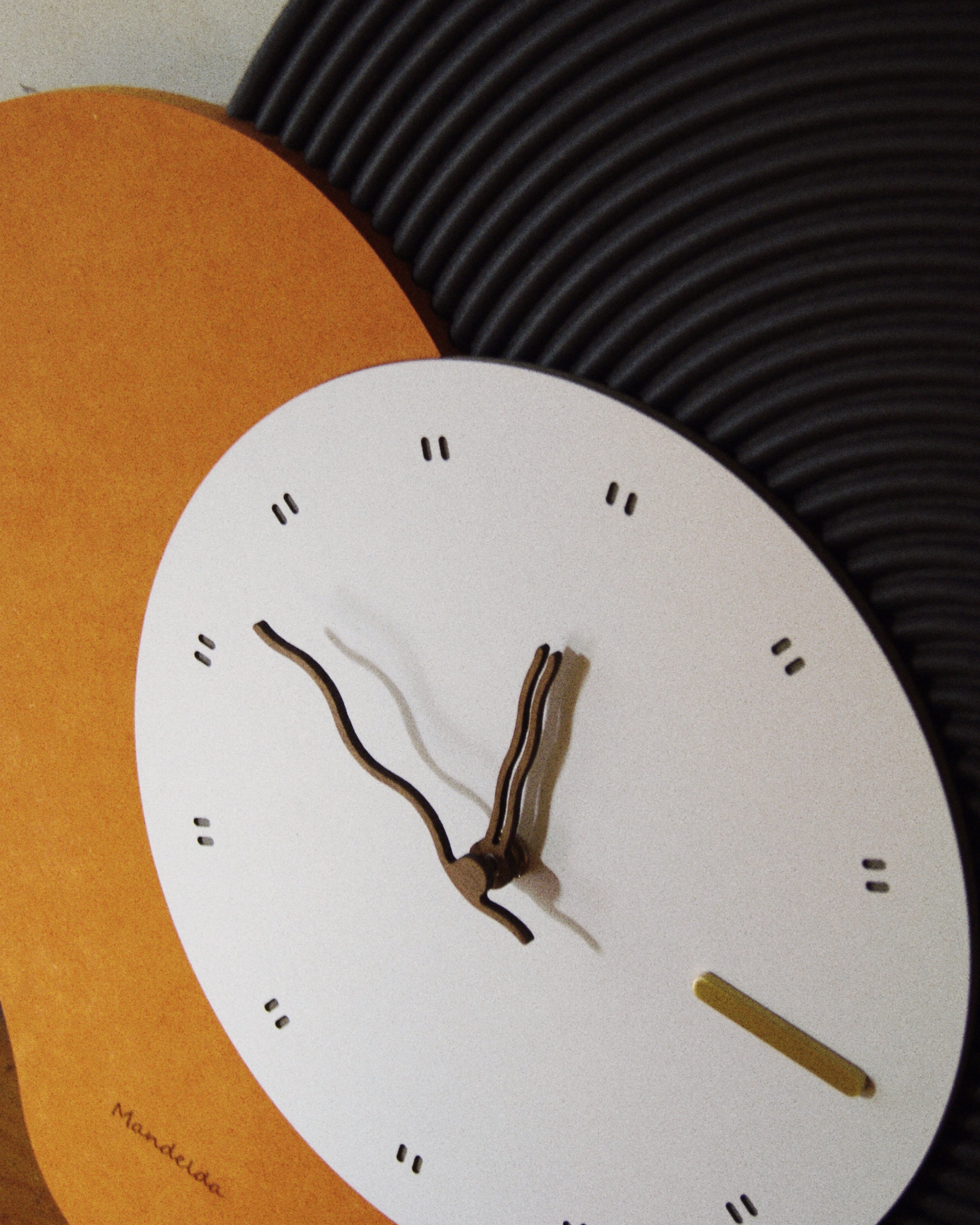 最短翌日配送】Timeless Record Clock 58×49.5cm 大きい壁掛け時計