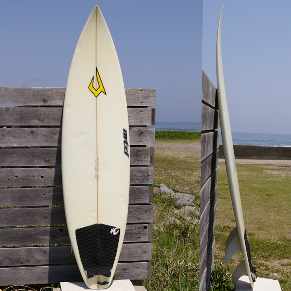 JUSTICE（ジャスティス）mtd J-SPEED 中古ショートボード6`1 (No