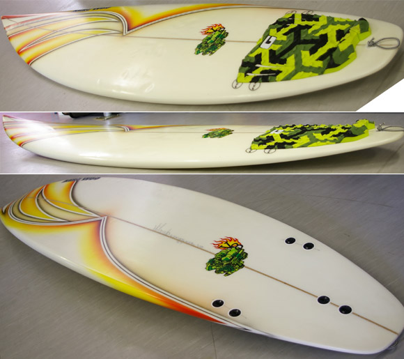 Mike Woo マイク・ウー 中古ショートボード 6`2 (No.9629438) | 中古