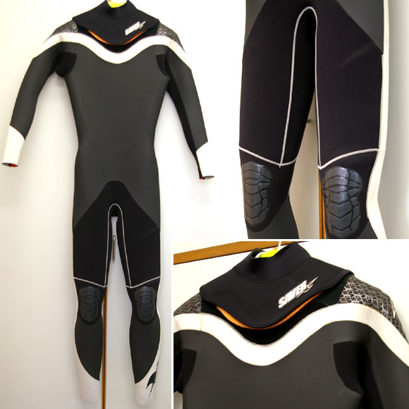 SAVER CROSS 5/3mm セミドライ 中古ウェットスーツ (No.9629492
