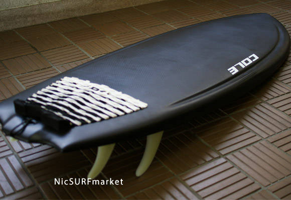 美品 AVISO COLE BD3 中古ショートボード「ミニボード」5`1 (No