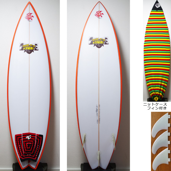 KAWAI Surfboards 中古ショートボード 6`2 (No.9629780) | 中古