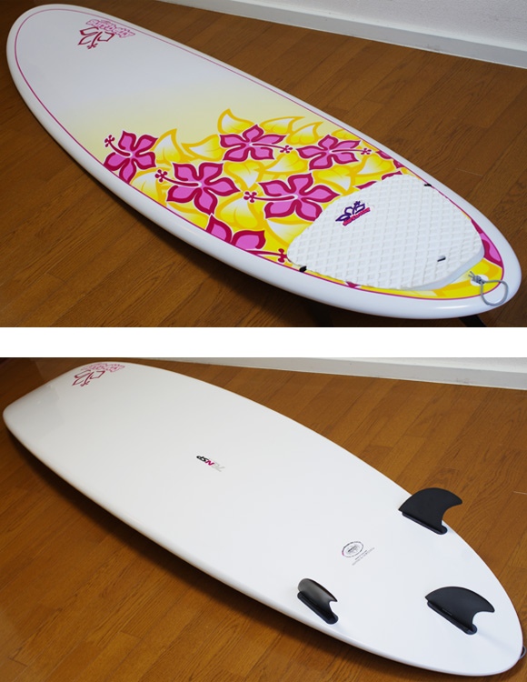 美品 NSP Surfbetty 中古ファンボード7`6 EPOXY (No.9629933) | 中古