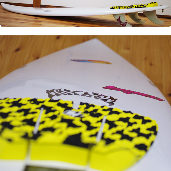 キレのあるリップをキメたい！Placebo RIPQUEST 中古ショートボード 5