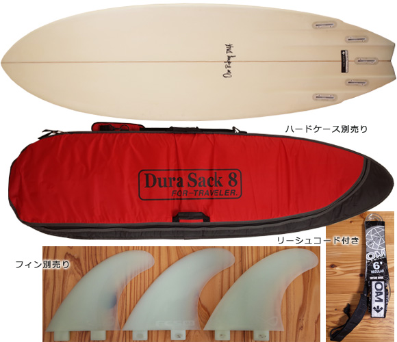 スリーウェザー 中古ショートボード 6'2 / 5FIN EPOXY (No.96291244