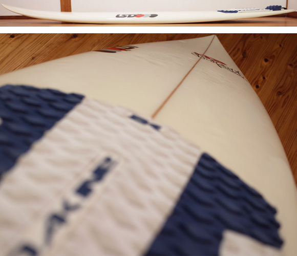 DROPOUT ドロップアウト + LSD 中古ショートボード 6`0 FAT QUAD (No