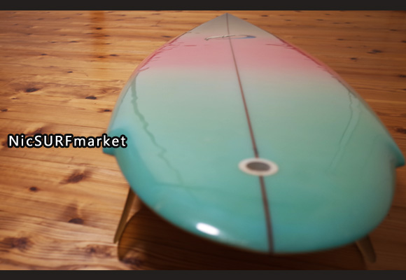 Yoshinori Ueda Surfboards 80`S 中古ツインフィン 5`10 /Vintage TWIN