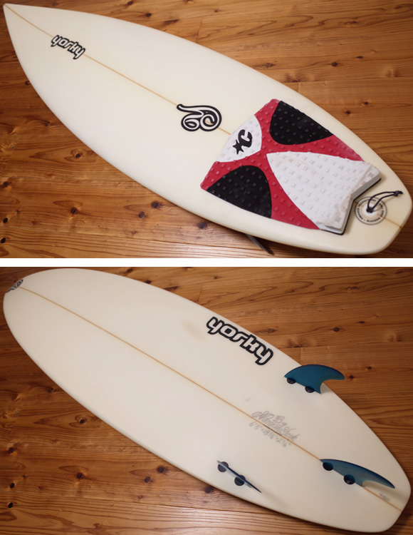 YORKY Surfboards ヨーキーサーフボード 中古ショートボード 6`3 (No
