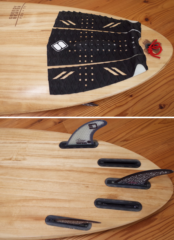 FIREWIRE GREEDY BEAVER 中古ショートボード 5`8 ティンバーテック