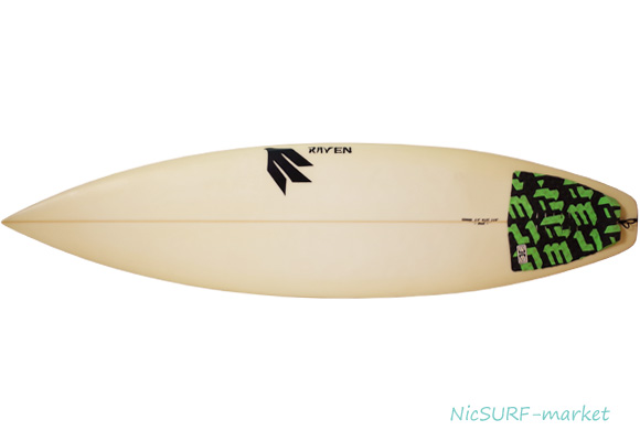 VESSO ベッソサーフボード RAVEN 中古ショートボード 6`0 EPS 激安