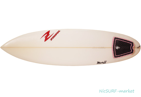 ZBURH ゼブラ 中古ショートボード 6`3 MORIIシェイプ TRIALS (No