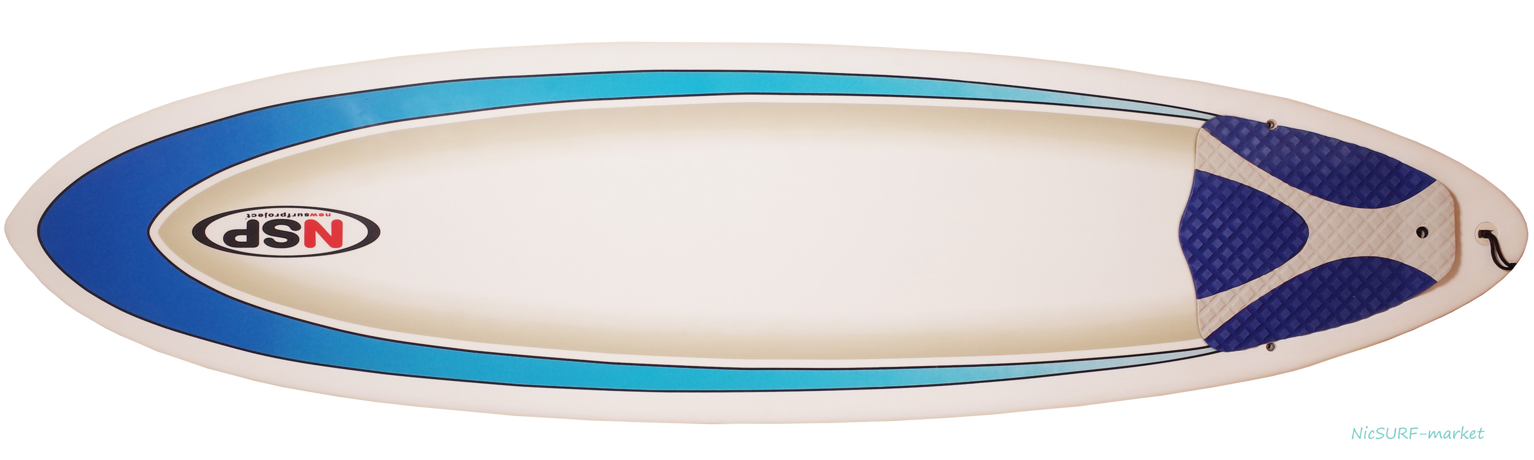 NSPサーフボード 初心者の入門ボードに最適！中古ファンボード 6`8