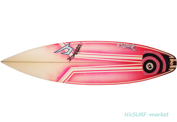 激安 ジャスティスサーフボード JUSTICE T2 BUMPモデル 中古ショート