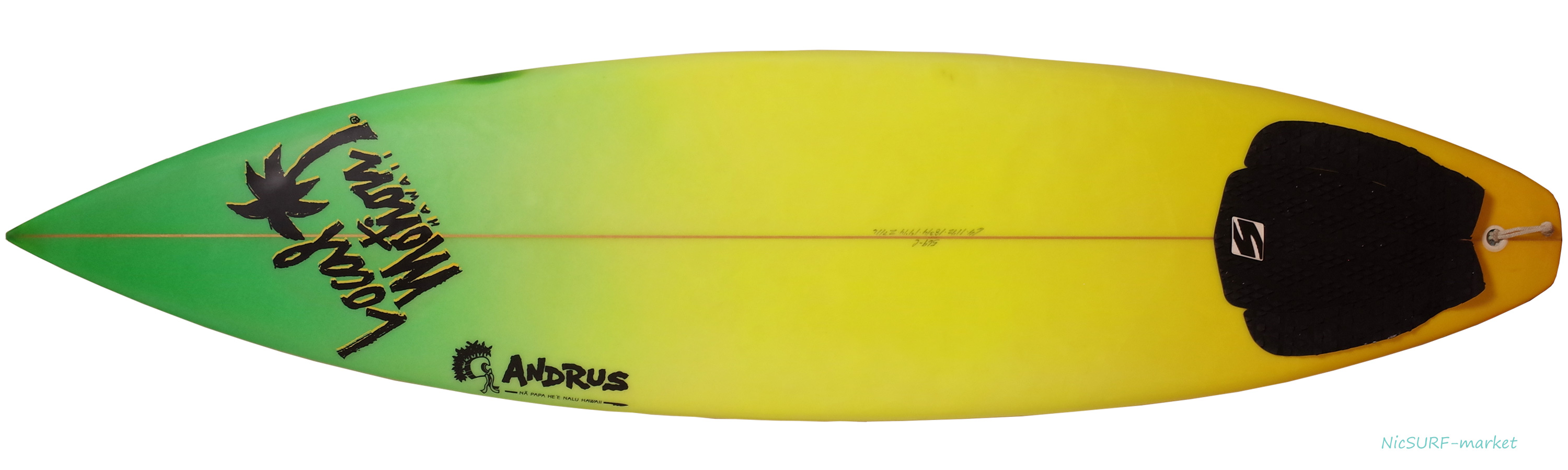 ローカルモーション Local Motion ANDRUSシェイプ 中古ショートボード