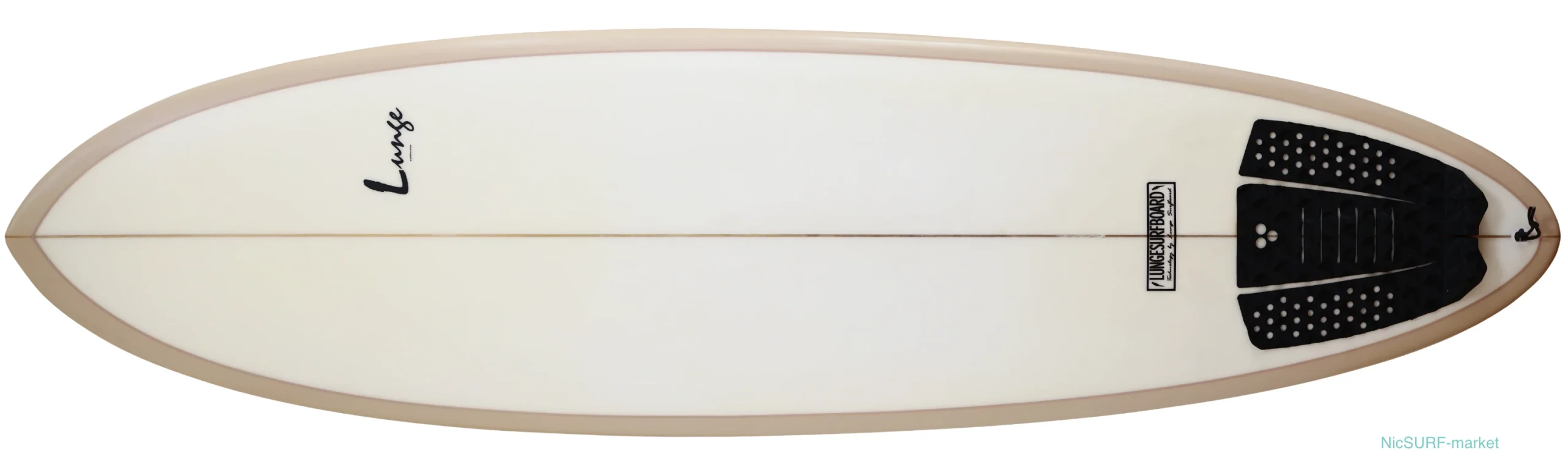 初心者にオススメ LUNGE ラングサーフボード KITE EPS 中古 ミッド